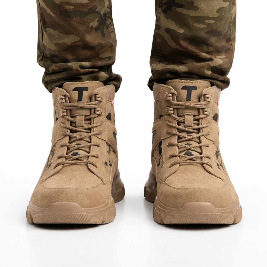 Lucian - Desert Combat Boots