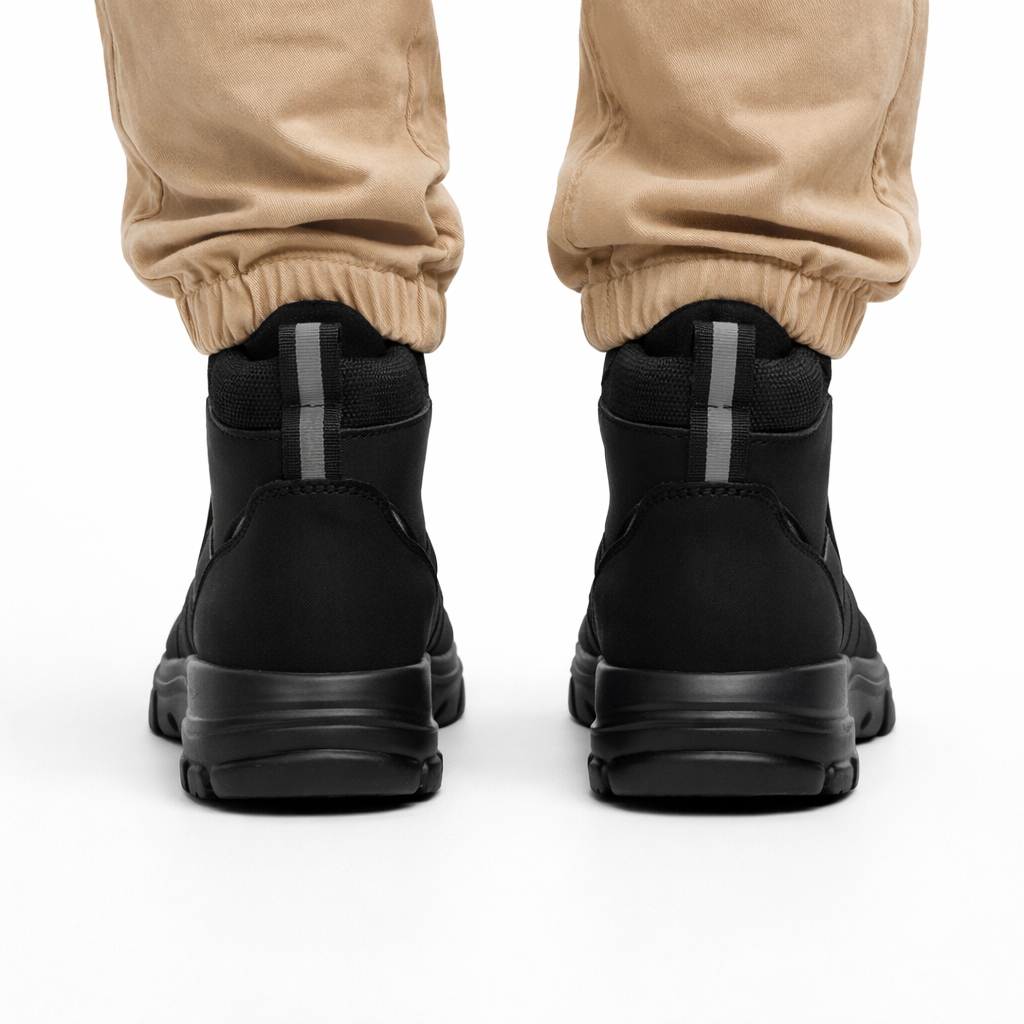 Thiago - Mens Steel Toe Biker Boots