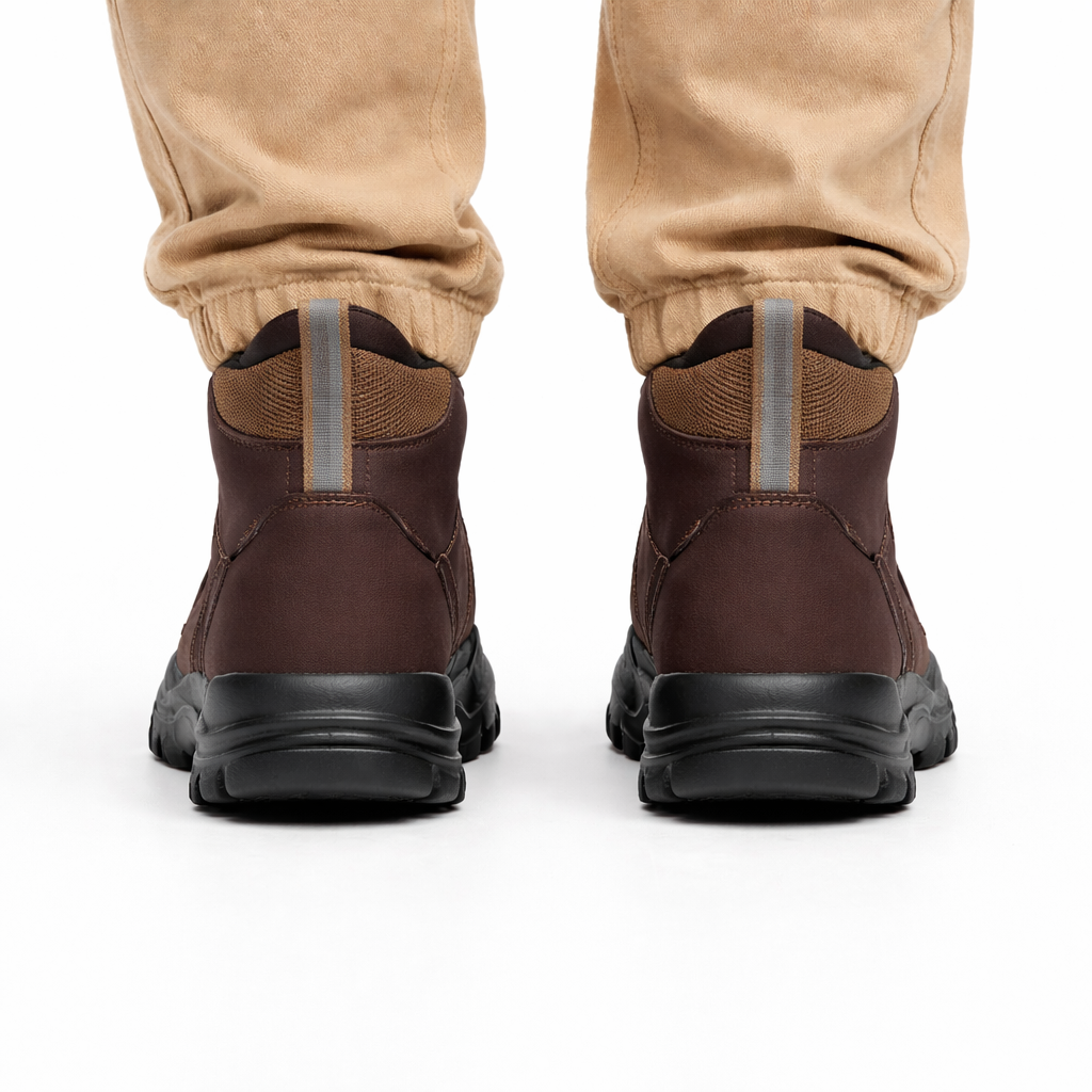 Thiago - Mens Steel Toe Biker Boots